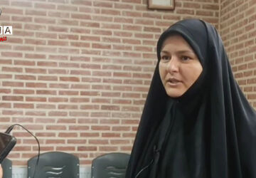 آیین پیاده روی جاماندگان اربعین حسینی در نمین