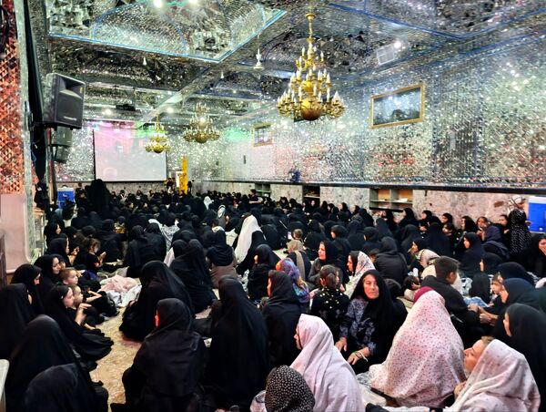 عزاداری شب یازدهم ماه محرم در تکیه ابوالفضلی 