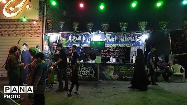 گذری بر موکب عاشقان ولایت در دومین شب از ماه محرم 