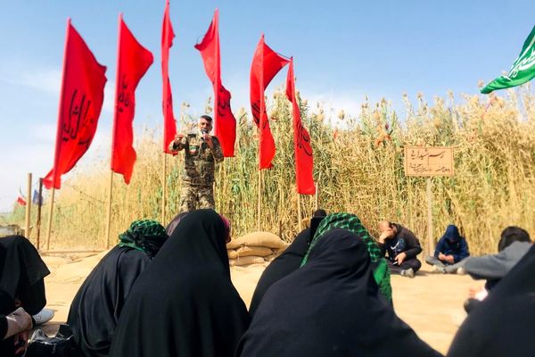 اردوی دختران دانش‌آموز سپیدان به سرزمین نور