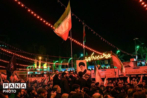 تجمعات شبانه در بین الحرمین شیراز