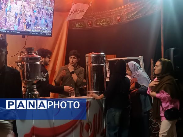 روایتی از چایخانه جوانان مهدوی در پارک ارغوان نیشابور 