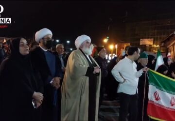 جوش و خروش مردم کردکوی در تجمعات شبانه