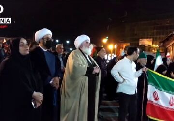 جوش و خروش مردم کردکوی در تجمعات شبانه