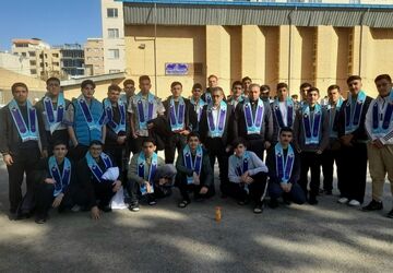 بدرقه کاروان عمره دانش‌آموزی شمال‌غرب کشور