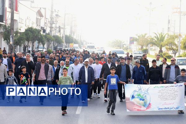 همایش بزرگ پیاده‌روی خانوادگی در بخش بهنمیر