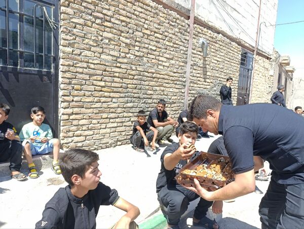 مراسم سنتی هیات ثامن الائمه روستای سلطان آباد نمک