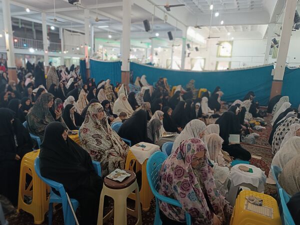 پایان یک ماه بندگی خداوند و نماز عید فطر در گناباد