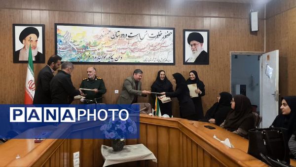 تقدیر وتشکر از سفیران مقاومت و گروه جهادی تهرانی مقدم 