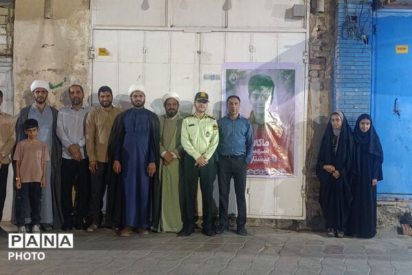 طنین  یاد و نام شهید ماکان نصیری در قلب رودبارجنوب