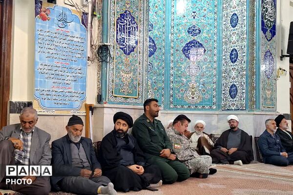 آیین اربعین شهید «احسان اسفندیار» در روستای لزور