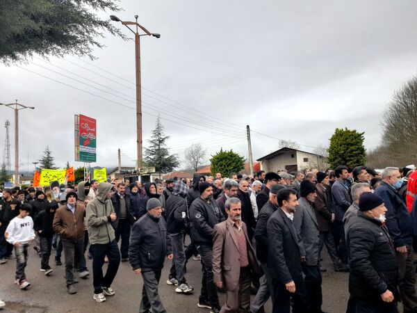 راهپیمایی 22 بهمن در اطاقور 