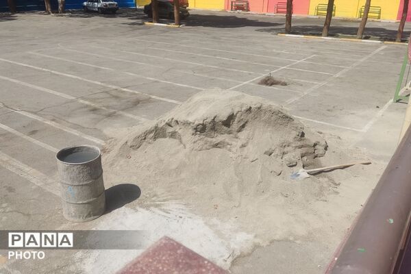 بازسازی مدرسه حجاب امیریه در آستانه بازگشایی مدارس