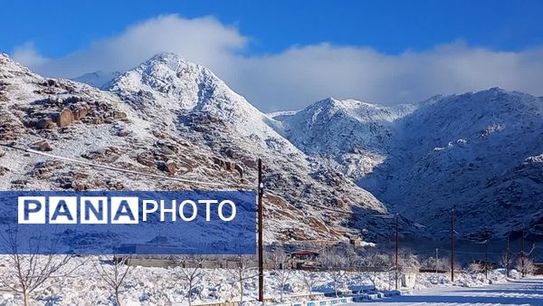 سفیدپوش شدن روستاهای یزد به روایت تصویر