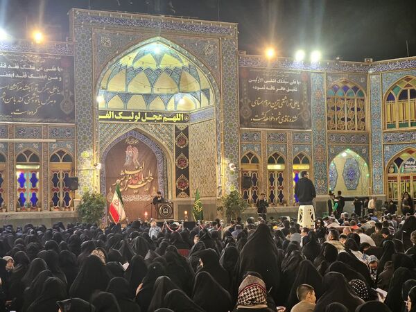 مراسم احیاء شب نوزدهم ماه مبارک رمضان(لیالی قدر) در نجف ایران