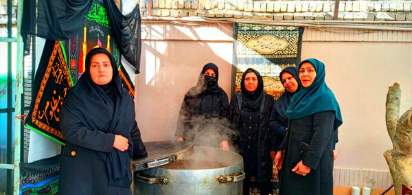مراسم عزاداری شهادت حضرت فاطمه زهرا(س) در دبیرستان میرزا جعفر سروقد 