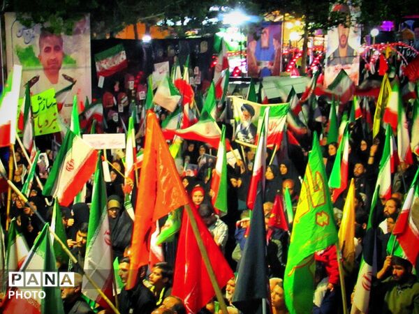 سی و نهمین شب از اجتماع با شکوه مردم ولایت مدار شهرستان کاشمر