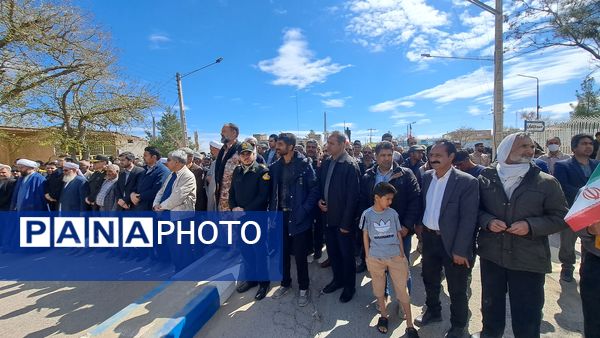 راهپیمایی روز جهانیِ قدس صالح آباد