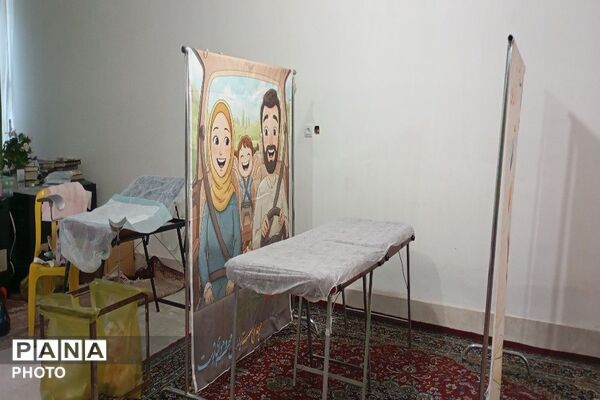 اولین روز از حضور تیم پزشکی اثر در شهر بار نیشابور