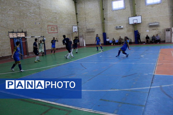 سعدآباد قهرمان مسابقات فوتسال فرهنگیان استان بوشهر 