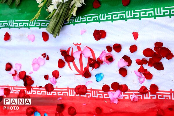 تشییع و تدفین پیکر شهید امیرحسن کاظمی