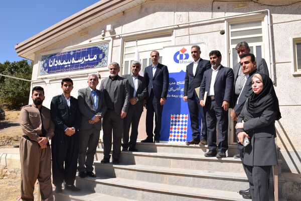 آیین افتتاح مدرسه 2 کلاسه در روستای کانی گل علیا