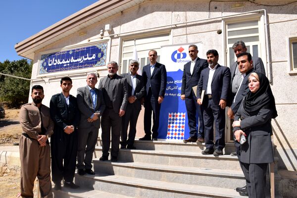 آیین افتتاح مدرسه 2 کلاسه در روستای کانی گل علیا