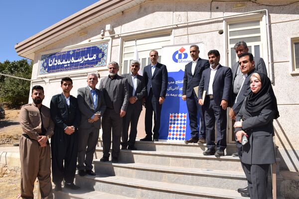 آیین افتتاح مدرسه 2 کلاسه در روستای کانی گل علیا