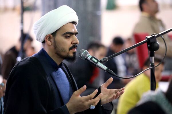 مراسم جشن و احیای نیمه شعبان در مسجدالرضا اشکذر