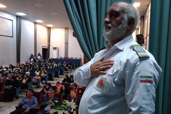 آیین بزرگداشت سالروز تأسیس سازمان دانش‌آموزی و سپاس مربی در کهریزک 