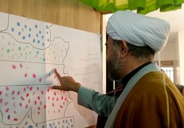 طعم رمضان در افطاری به یادماندنی دانش‌آموزان آموزشگاه حجاب در درگزین