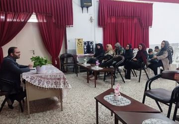 جلسه پیشگیری از آسیب‌های اجتماعی در دبستان میلاد نیشابور 