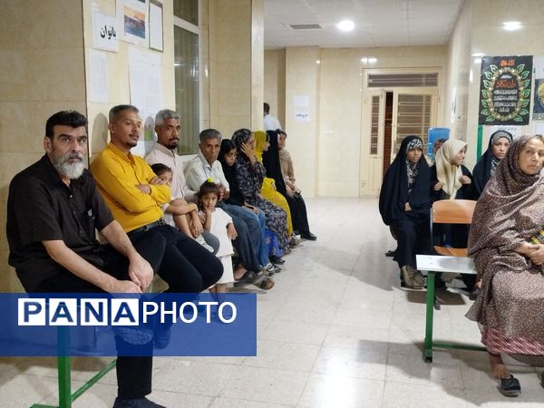 استقرار پزشکان جهادی در شهرستان بندر لنگه 