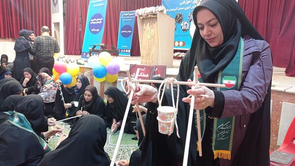 دومین روز اردوی آموزشی مربیان کاردان سازمان دانش‌آموزی آذربایجان شرقی