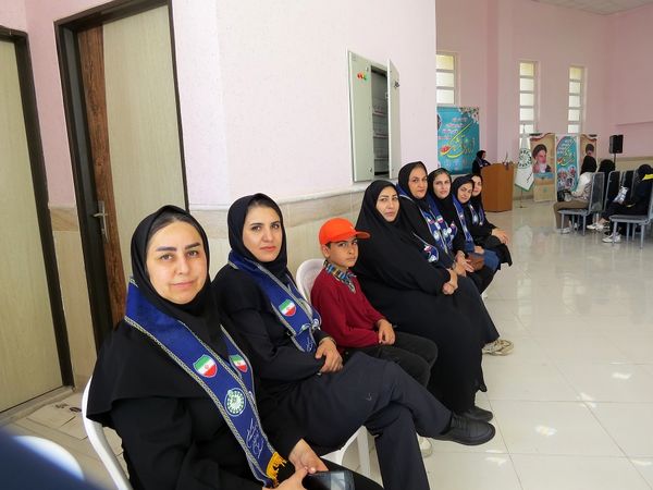 اردوی تمشک دختران بجنورد در اردوگاه شهید چمران 