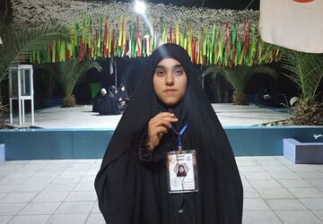 حس و حال دختران ایران در سفر راهیان نور 