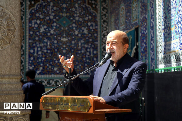 مراسم سالروز شهادت امام جواد(ع) در حرم بانوی کرامت