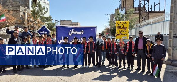 راهپیمایی روز قدس در شهرستان رشتخوار