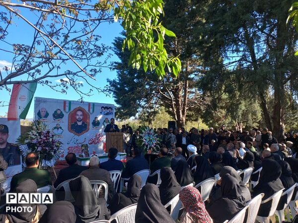 چهلم شهید علی ترکمن در ملایر