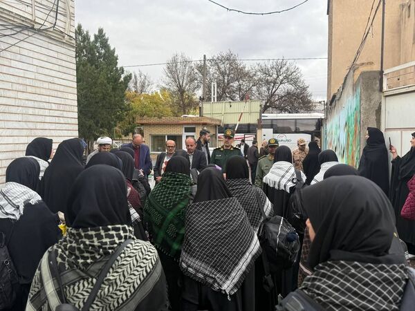 کاروان راهیان نور بسیج دانش‌آموزی سراب و مهربان 