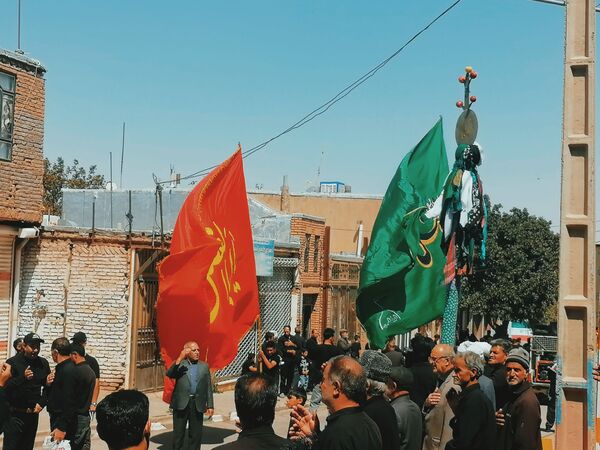 شهر نسر غرق در سوگ؛ برپایی دسته‌های عزاداری شهادت امام حسن(ع) و رحلت پیامبر اکرم(ص)