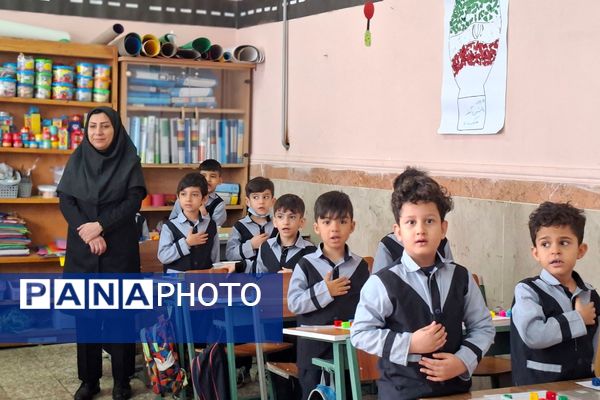 افتتاحیه طرح پژواک در کودکستان‌های قرچک