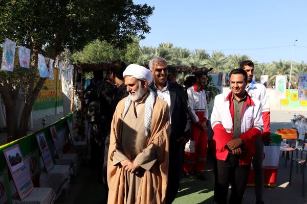زنگ پدافند غیرعامل در مدارس قلعه‌گنج نواخته شد