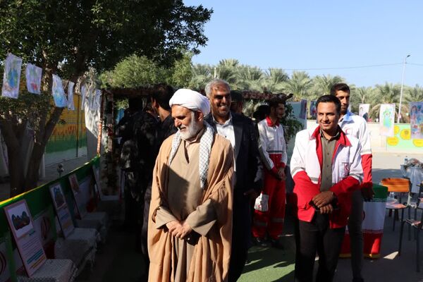 زنگ پدافند غیرعامل در مدارس قلعه‌گنج نواخته شد