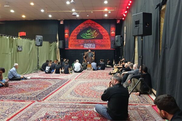 مراسم عزاداری شهادت امام حسن مجتبی (ع) و یادبود ذاکر فقید هیئت، شهید اقتدار بهزاد کاشفی در شهرستان ملارد