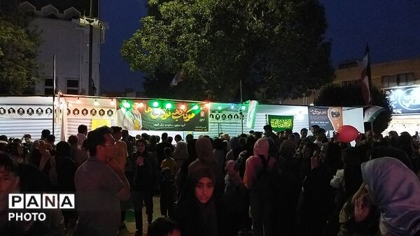 موکب دهه نودی ها در مهمانی کیلومتری  عید غدیر خم 