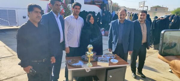 اعزام ۷۶ دانش‌آموز دختر فاریابی به مناطق عملیاتی جنوب کشور