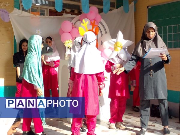 جشن نیمه‌شعبان در دبستان مریم؛ تجلی شادی، خلاقیت و ارادت به امام زمان(عج)