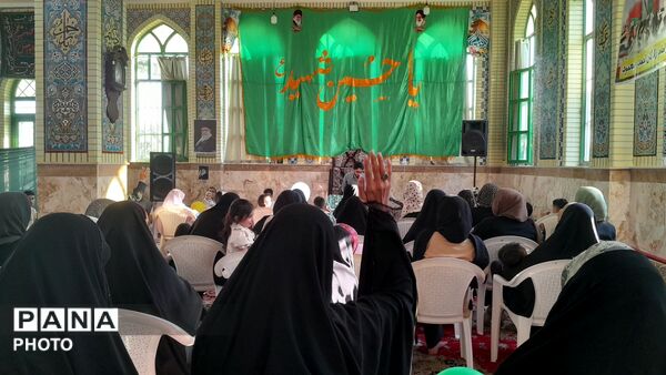 مراسم باشکوه عید غدیر، در امام زاده احمد محمود نظرآباد 
