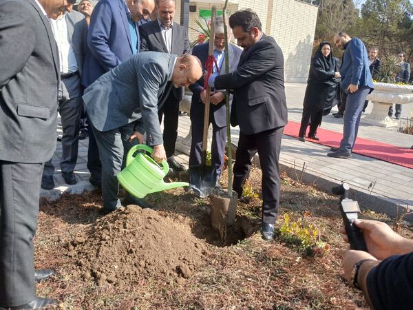 کاشت نهال یادمان صحن دانش تا کرسی قانون‌گذاری 